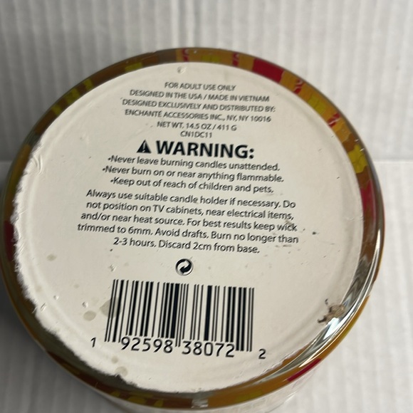 Aromafields Vanilla Gingerbread Soy Blend Scented Candle 14.5 oz - Picture 4 of 4